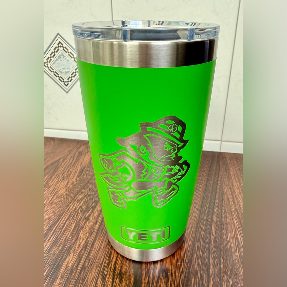Notre Dame Green Yeti Football Leprechaun 2025 Limited Edition vs. Boise State